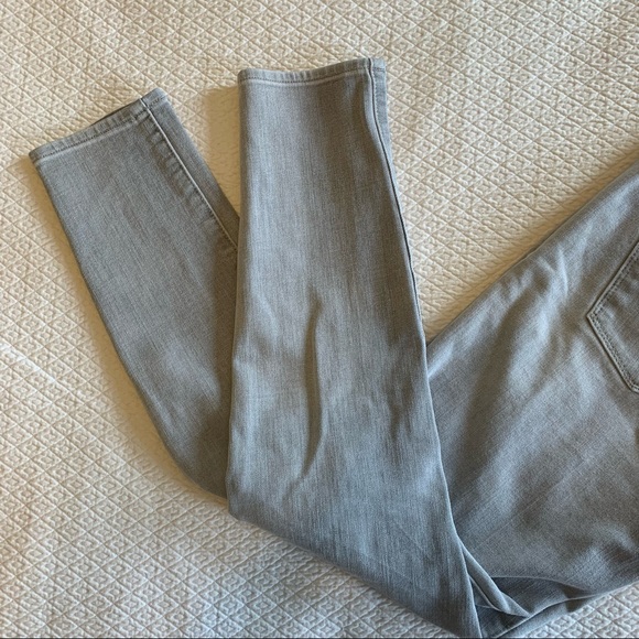 Gap Skinny Jeans - Sz 27 Soft Grey Color - Picture 5 of 6